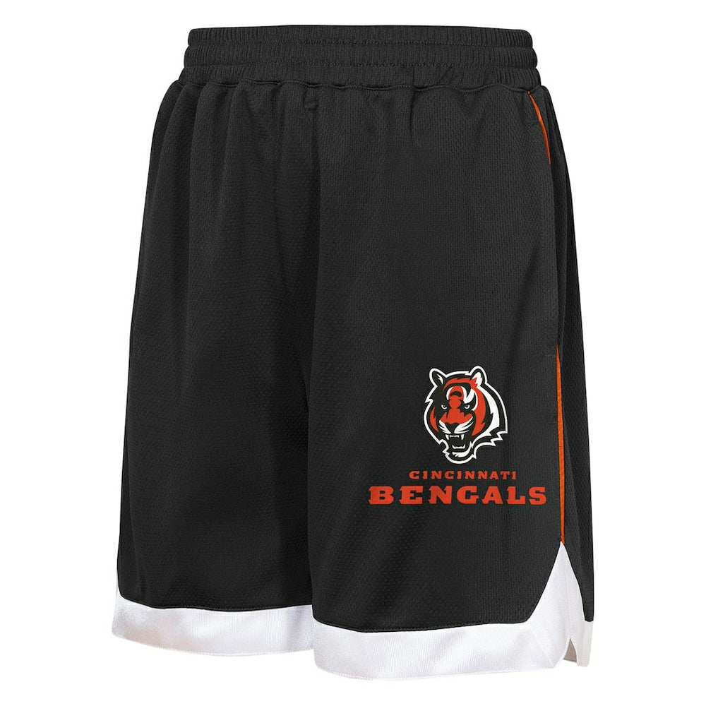 Cincinnati Bengals Outerstuff Youth All Star Mesh Shorts - Black - NFL