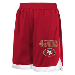 San Francisco 49ers Outerstuff Youth All Star Mesh Shorts - Scarlet - NFL