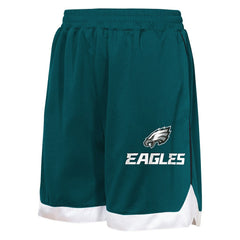 Philadelphia Eagles Outerstuff Youth All Star Mesh Shorts - Midnight Green - NFL