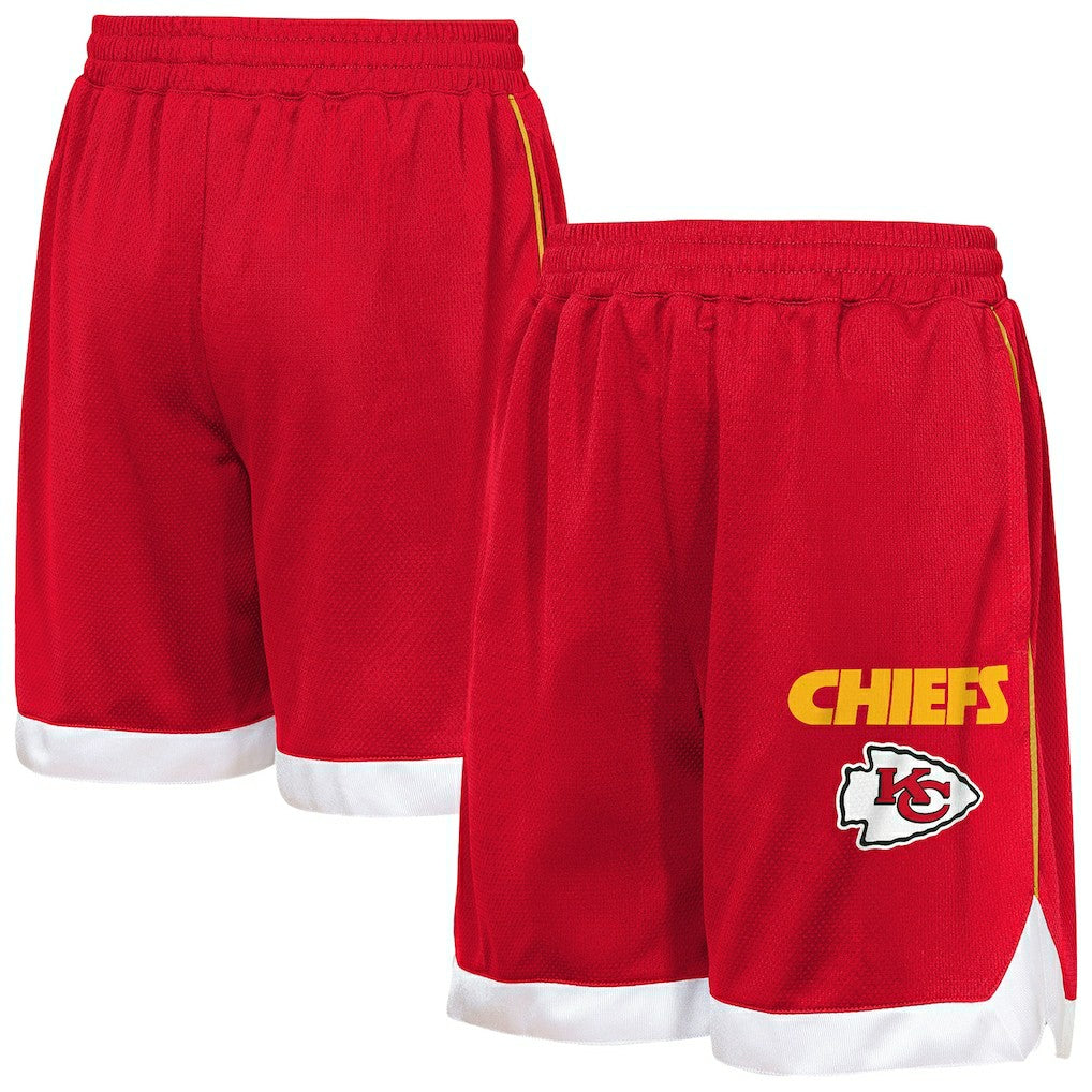 Kansas City Chiefs Outerstuff Youth All Star Mesh Shorts - Red - NFL