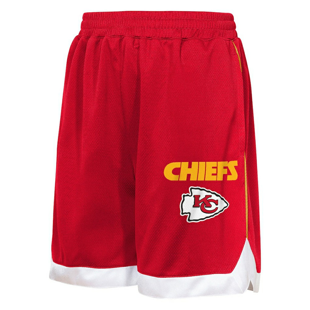 Kansas City Chiefs Outerstuff Youth All Star Mesh Shorts - Red - NFL