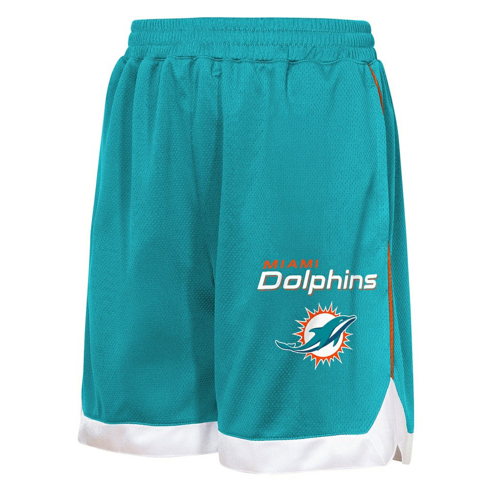 Miami Dolphins Outerstuff Youth All Star Mesh Shorts - Aqua - NFL