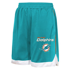 Miami Dolphins Outerstuff Youth All Star Mesh Shorts - Aqua - NFL