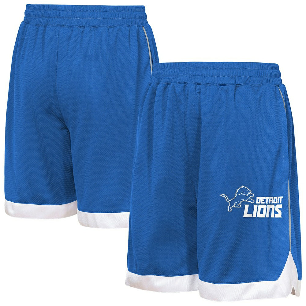 Detroit Lions Outerstuff Youth All Star Mesh Shorts - Blue - NFL