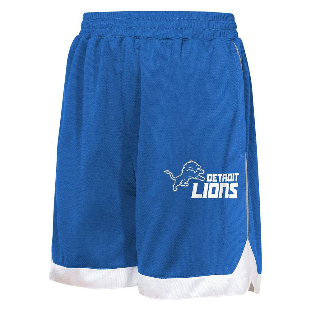 Detroit Lions Outerstuff Youth All Star Mesh Shorts - Blue - NFL