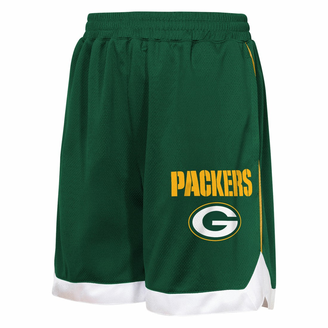 Green Bay Packers Outerstuff Youth All Star Mesh Shorts - Green - NFL