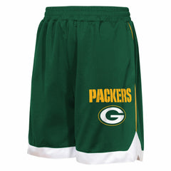 Green Bay Packers Outerstuff Youth All Star Mesh Shorts - Green - NFL