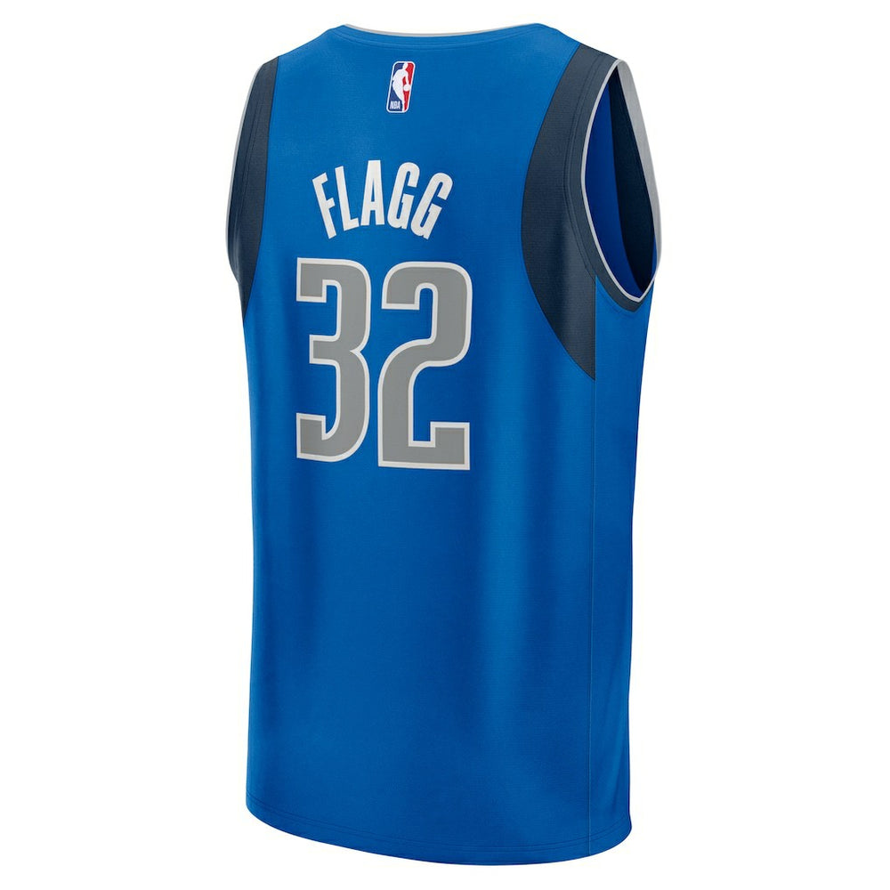 Fanatics Cooper Flagg Dallas Mavericks 2025 NBA Draft First Round Pick Fast Break Replica Jersey Icon Editi- Blue