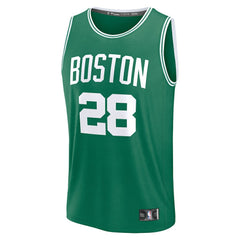 Fanatics Hugo Gonzalez Boston Celtics Youth 2025 NBA Draft First Round Pick Fast Break Replica Jersey Icon Edition Kelly Green