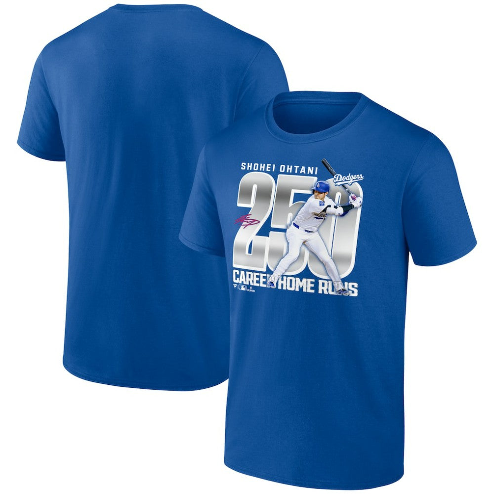 Shohei Ohtani Los Angeles Dodgers 250 Home Runs T-Shirt for sale