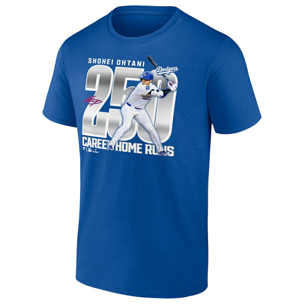 Shohei Ohtani Los Angeles Dodgers 250 Home Runs T-Shirt for sale