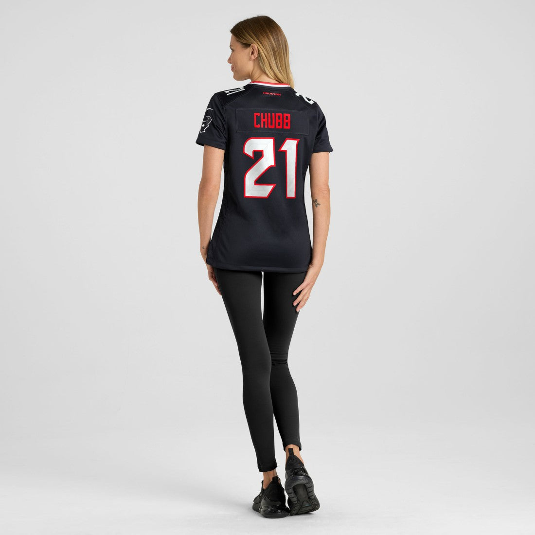 Nick Chubb Houston Texans Women's Team Game Jersey - Navy - Nike