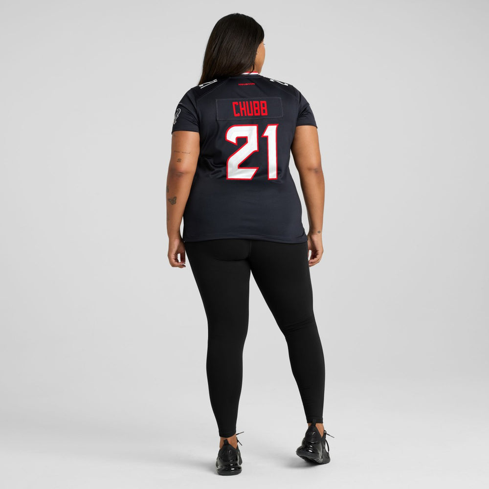 Nick Chubb Houston Texans Women's Team Game Jersey - Navy - Nike