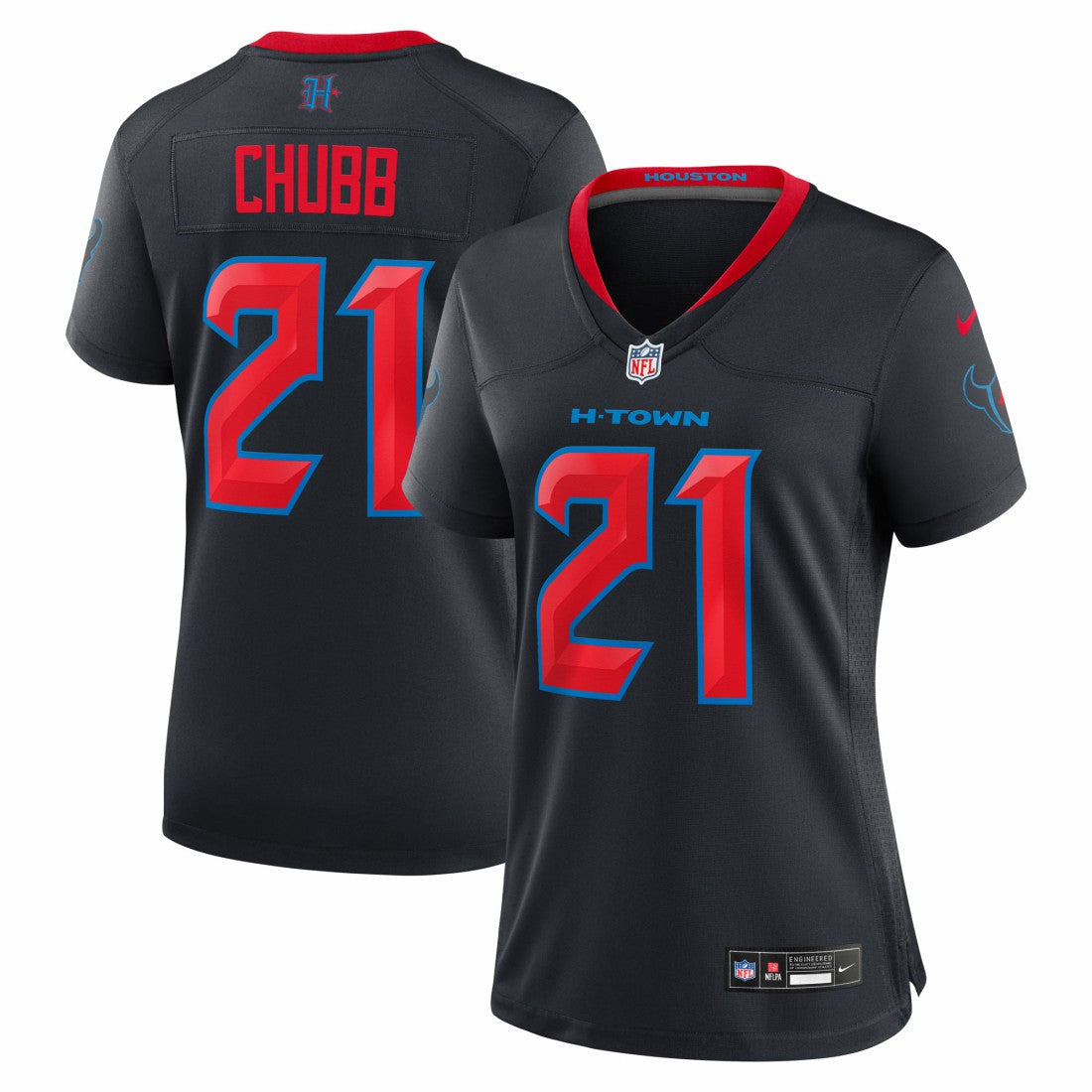 Nick Chubb Houston Texans Women's Game Jersey - Navy - Nike