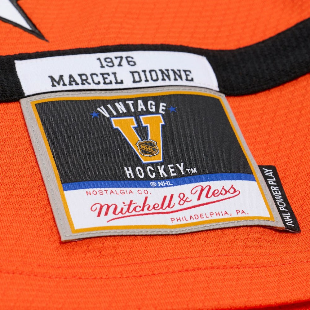 Marcel Dionne Mitchell & Ness 1976 NHL All-Star Game Power Play Jersey - Orange | NHL on sale