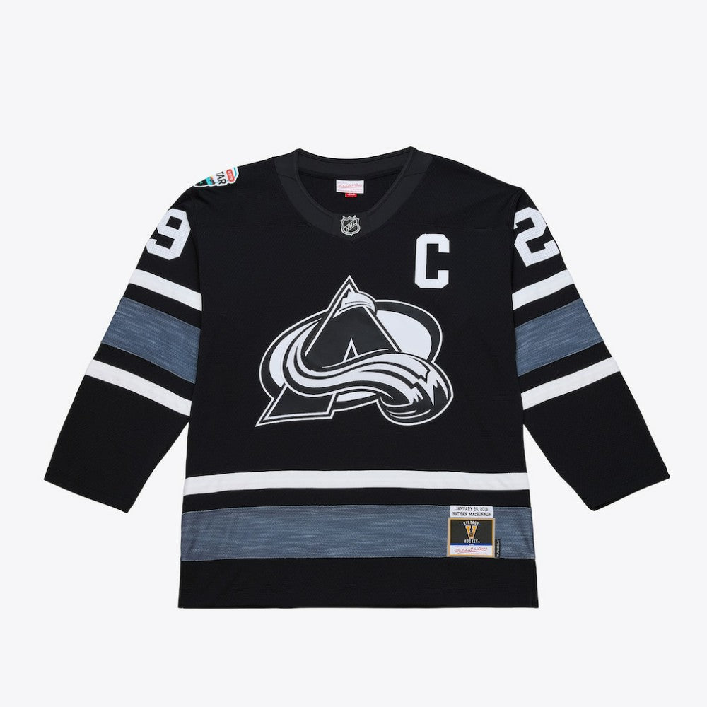 Nathan MacKinnon Mitchell & Ness 2019 All-Star Game Power Play Jersey - Black | NHL online