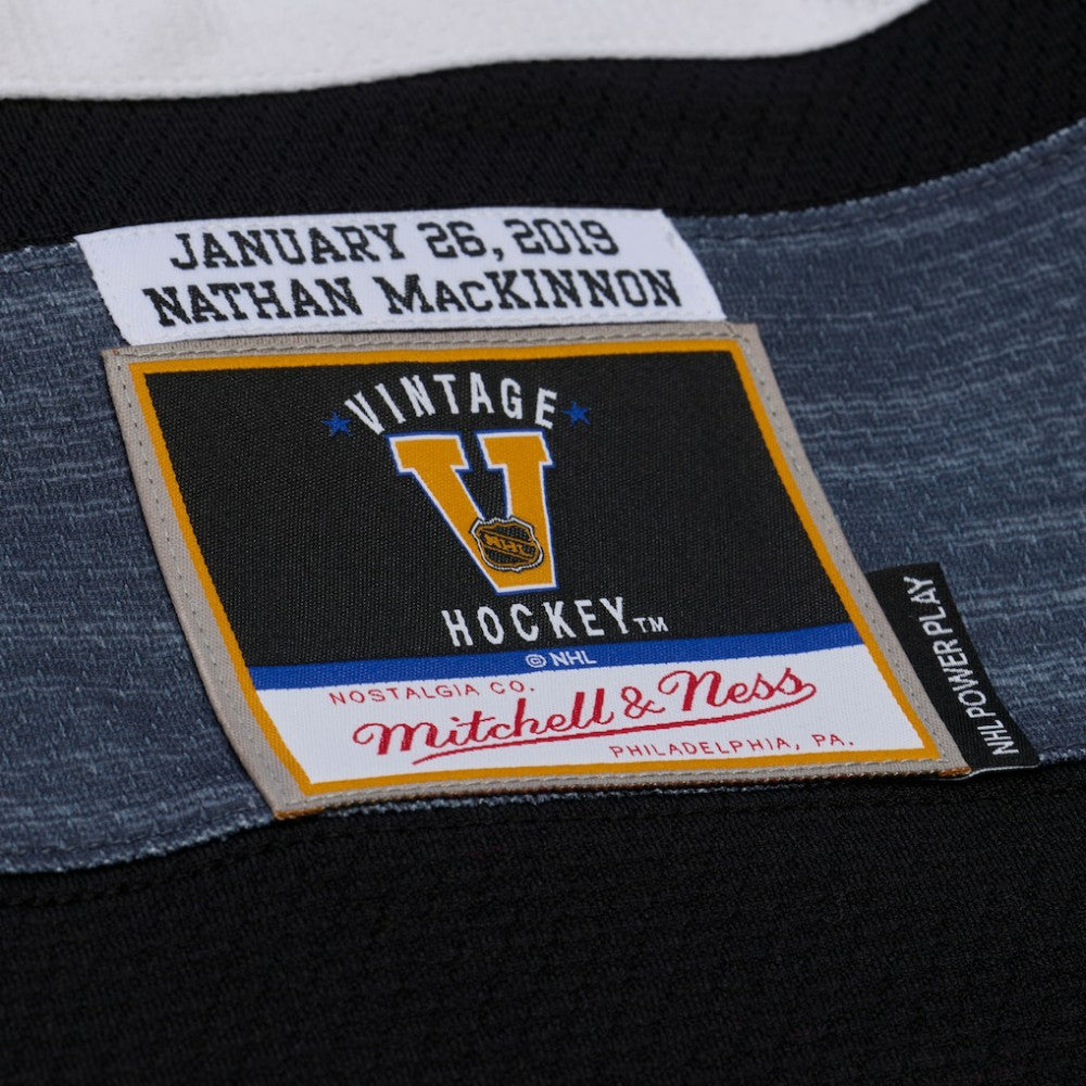Nathan MacKinnon Mitchell & Ness 2019 All-Star Game Power Play Jersey - Black | NHL online