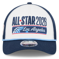 New Era  2026 NBA All-Star Game A-Frame 9FORTY Adjustable Hat White/Navy