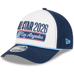 New Era  2026 NBA All-Star Game A-Frame 9FORTY Adjustable Hat White/Navy