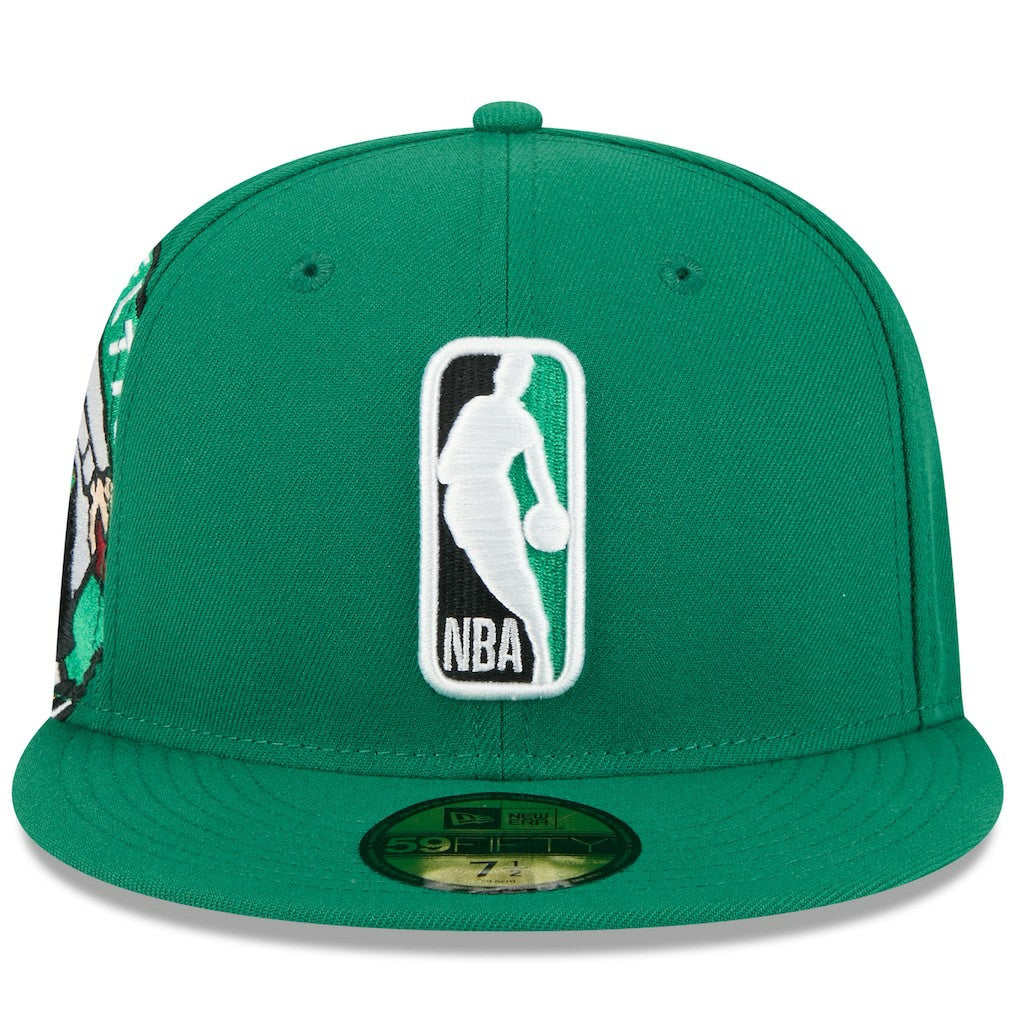 New Era Boston Celtics 2026 NBA All-Star Game Logoman 59FIFTY Fitted Hat Kelly Green