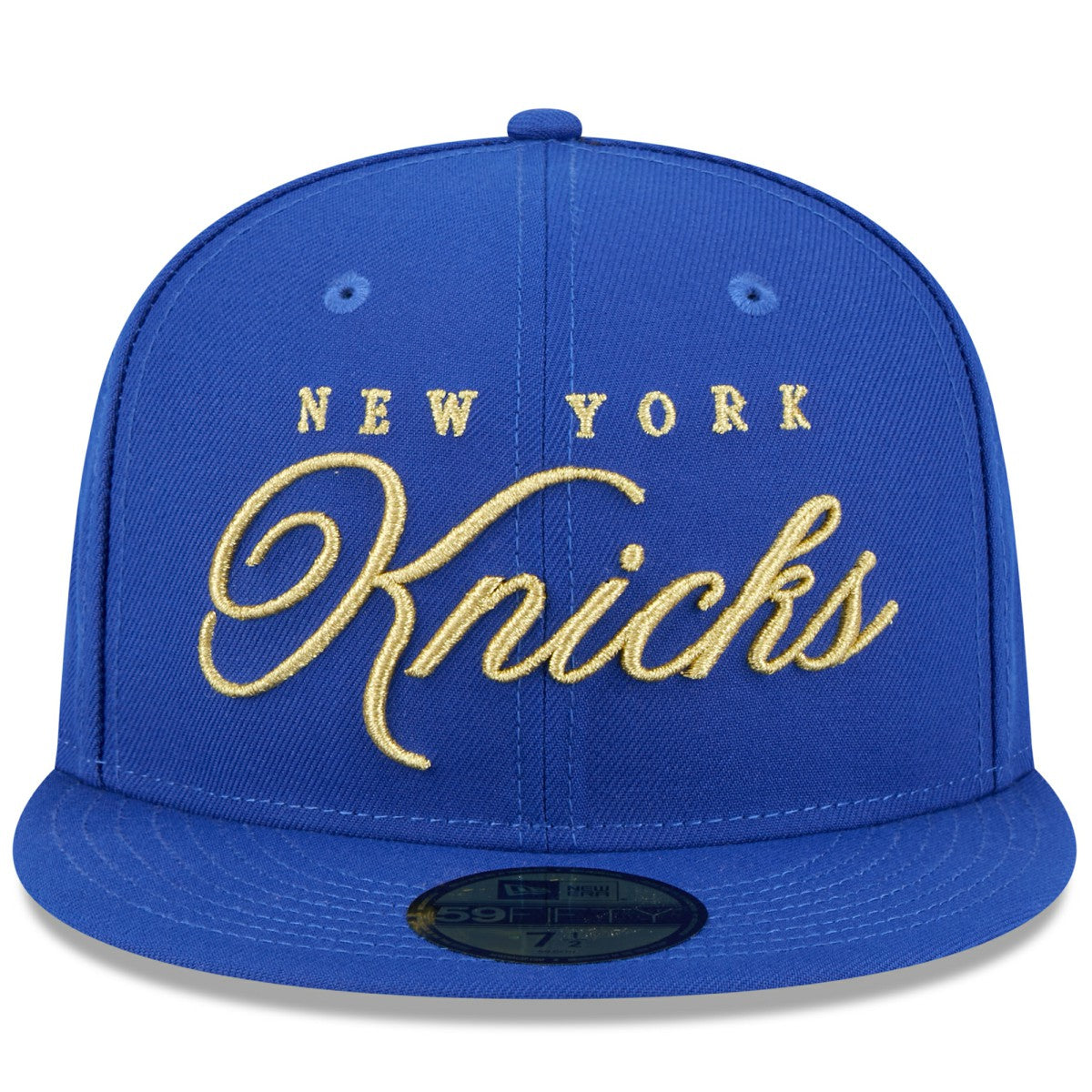 New Era New York Knicks 2026 NBA All-Star Game Script 59FIFTY Fitted Hat Blue