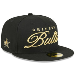 New Era Chicago Bulls 2026 NBA All-Star Game Script 59FIFTY Fitted Hat Black