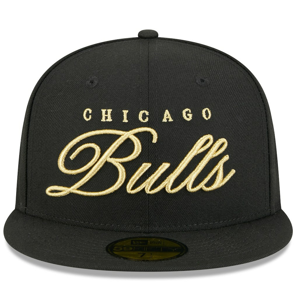 New Era Chicago Bulls 2026 NBA All-Star Game Script 59FIFTY Fitted Hat Black