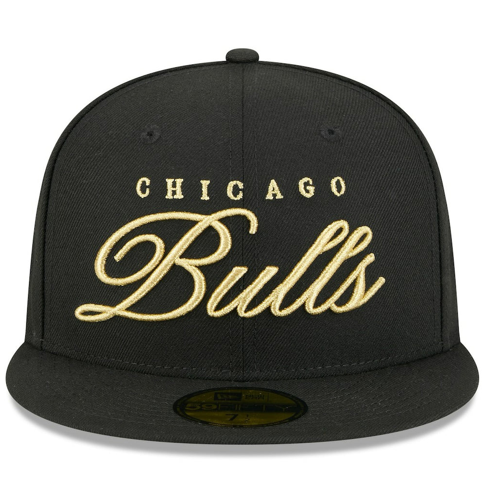 New Era Chicago Bulls 2026 NBA All-Star Game Script 59FIFTY Fitted Hat Black
