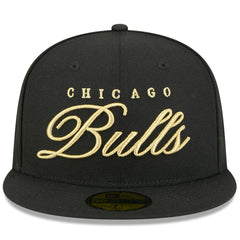 New Era Chicago Bulls 2026 NBA All-Star Game Script 59FIFTY Fitted Hat Black