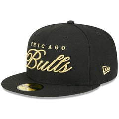 New Era Chicago Bulls 2026 NBA All-Star Game Script 59FIFTY Fitted Hat Black