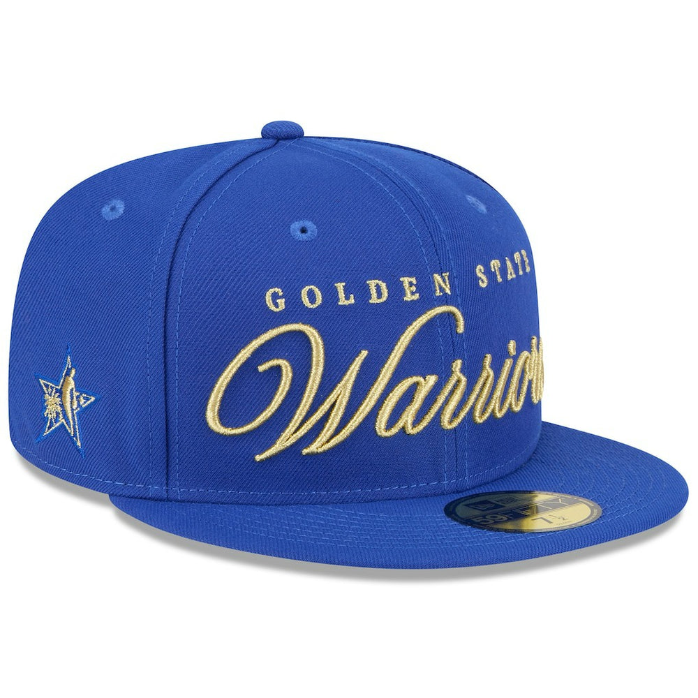 New Era Golden State Warriors 2026 NBA All-Star Game Script 59FIFTY Fitted Hat Royal