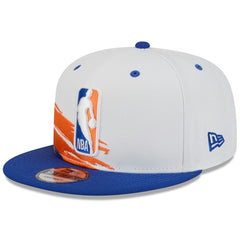 New Era New York Knicks 2026 NBA All-Star Game Brushstroke 9FIFTY Snapback Hat White/Blue