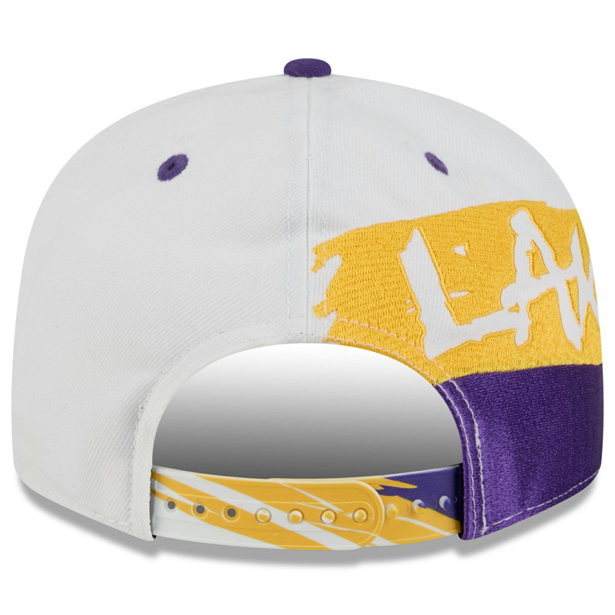 New Era Los Angeles Lakers 2026 NBA All-Star Game Brushstroke 9FIFTY Snapback Hat White/Purple