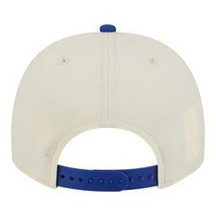 New Era Golden State Warriors Stretched 2-Tone A-Frame 9FIFTY Adjustable Hat Cream/Royal