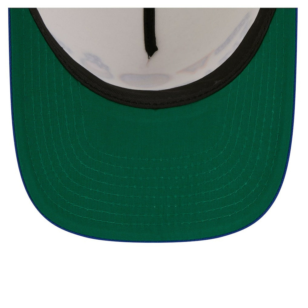 New Era Golden State Warriors Stretched 2-Tone A-Frame 9FIFTY Adjustable Hat Cream/Royal
