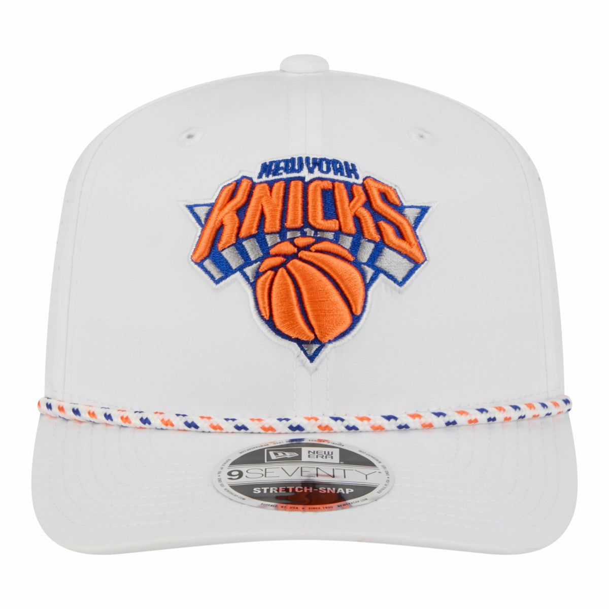 New Era New York Knicks 2026 NBA All-Star Game Rope Vented 9SEVENTY Adjustable Hat White