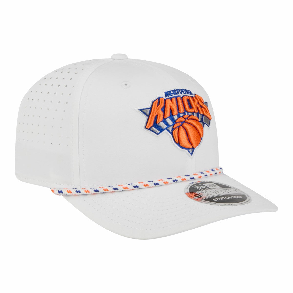 New Era New York Knicks 2026 NBA All-Star Game Rope Vented 9SEVENTY Adjustable Hat White