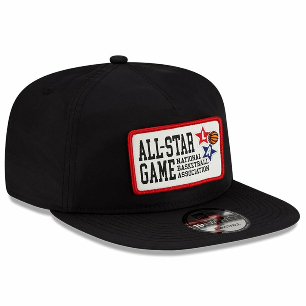 New Era 2026 NBA All-Star Game x Alpha Industries Patch 19TWENTY Adjustable Hat Black
