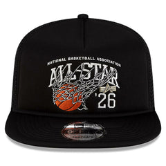 New Era 2026 NBA All-Star Game x Alpha Industries 9FIFTY Snapback Trucker Hat Black