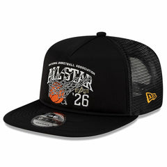 New Era 2026 NBA All-Star Game x Alpha Industries 9FIFTY Snapback Trucker Hat Black
