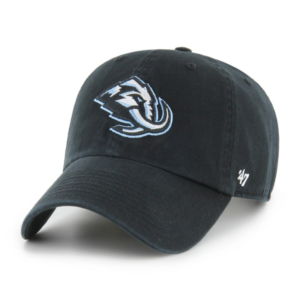 Utah Mammoth '47 Logo Clean Up Adjustable Hat - Black | 47 brand online