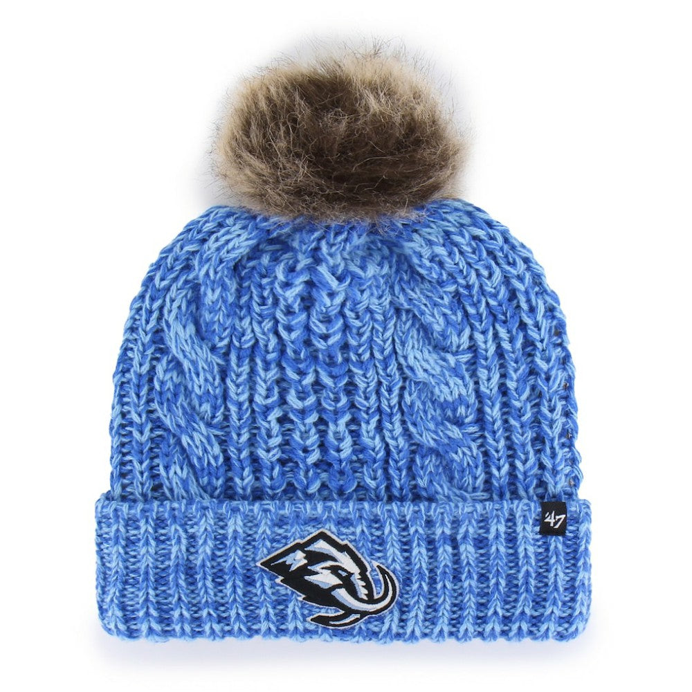Utah Mammoth '47 Women's Meeko Cuffed Knit Hat - Light Blue | 47 brand discount