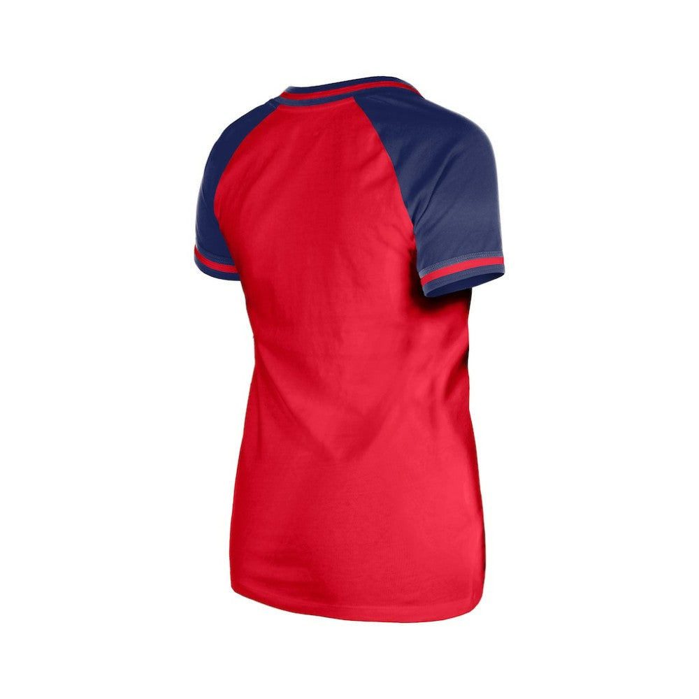 Philadelphia Phillies New Era Women's Gameday V-Neck T-Shirt Outlet