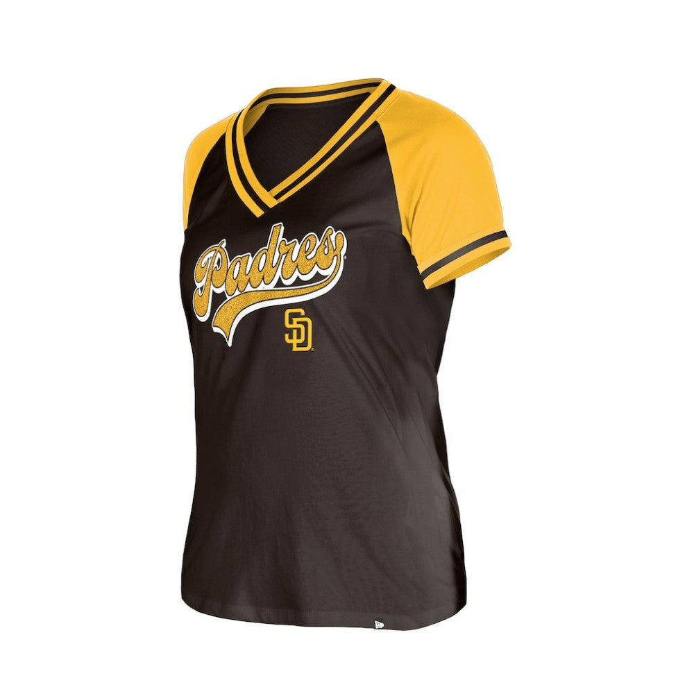 San Diego Padres New Era Women's Gameday V-Neck T-Shirt Online