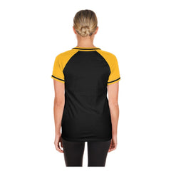 Pittsburgh Pirates New Era Women's Gameday V-Neck T-Shirt Outlet