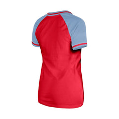 Texas Rangers New Era Women's Gameday V-Neck T-Shirt Discount