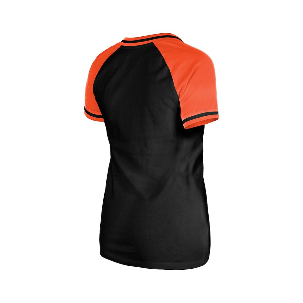San Francisco Giants New Era Women's Gameday V-Neck T-Shirt for sale