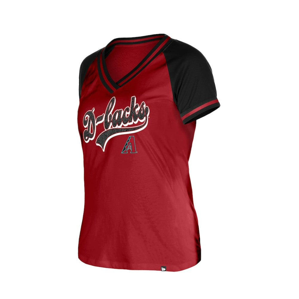 Arizona Diamondbacks New Era Women's Gameday V-Neck T-Shirt Outlet