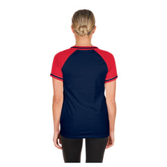 Atlanta Braves New Era Women's Gameday V-Neck T-Shirt Discount
