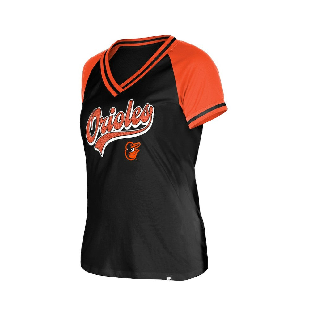 Baltimore Orioles New Era Women's Gameday V-Neck T-Shirt Sale